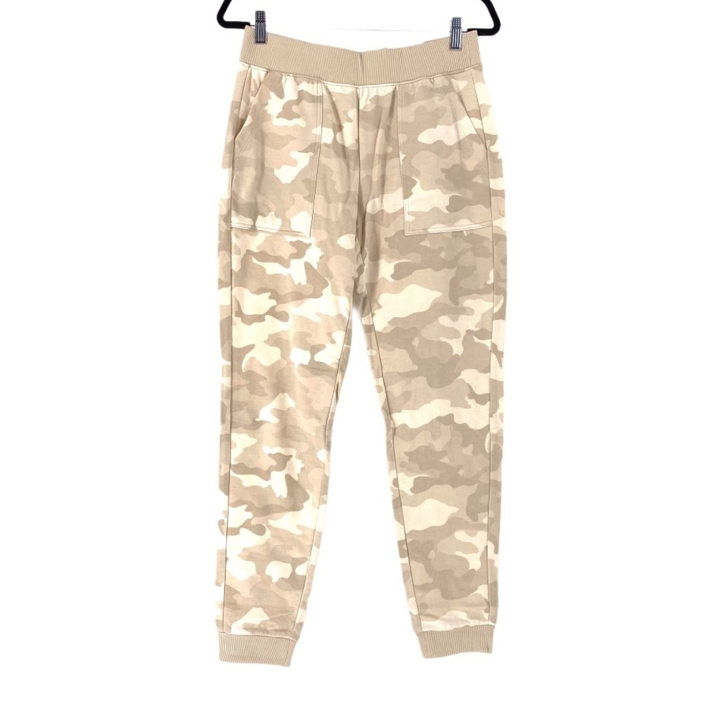 Sonoma Women's Ivory Camo Mid Rise Jogger - S